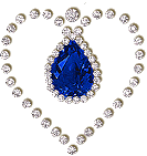 Gif animé bijoux coeur